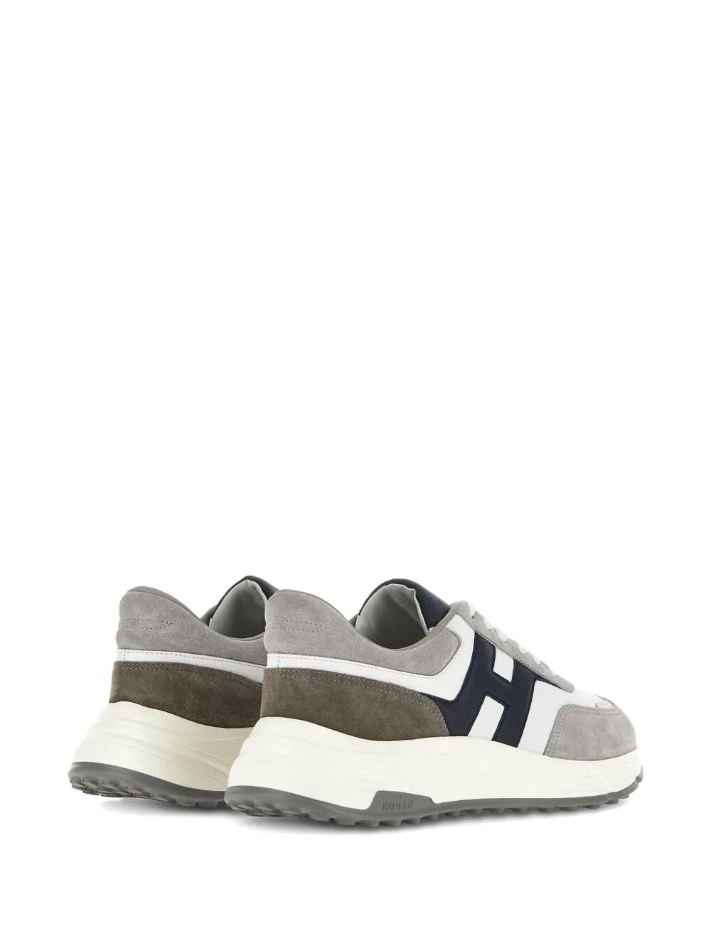 SUEDE AND SMOOTH LEATHER HYPERLIGHT SNEAKERS