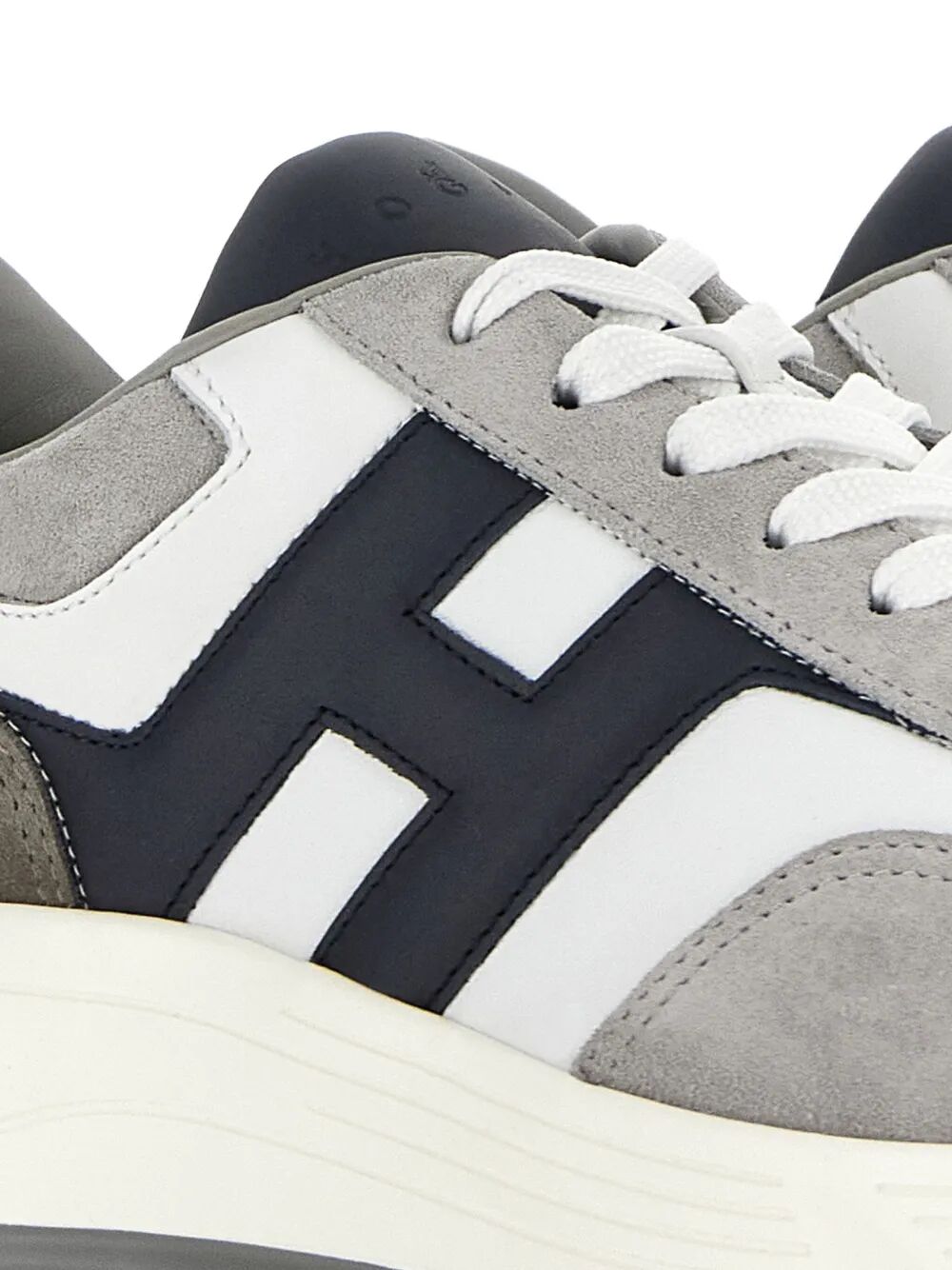 SUEDE AND SMOOTH LEATHER HYPERLIGHT SNEAKERS