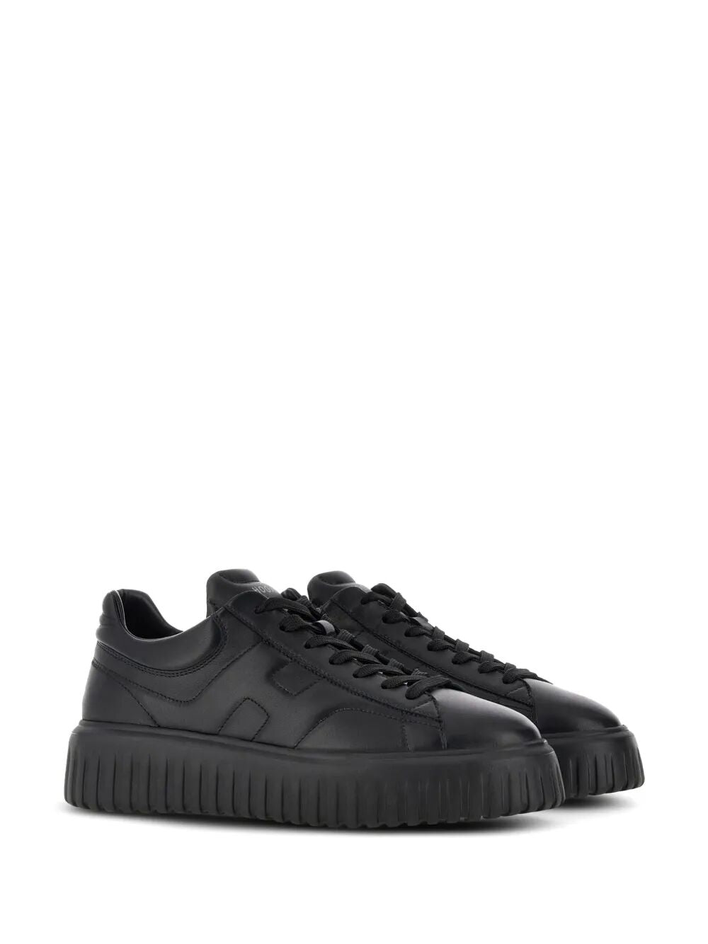 H-STRIPES NAPPA LEATHER SNEAKERS