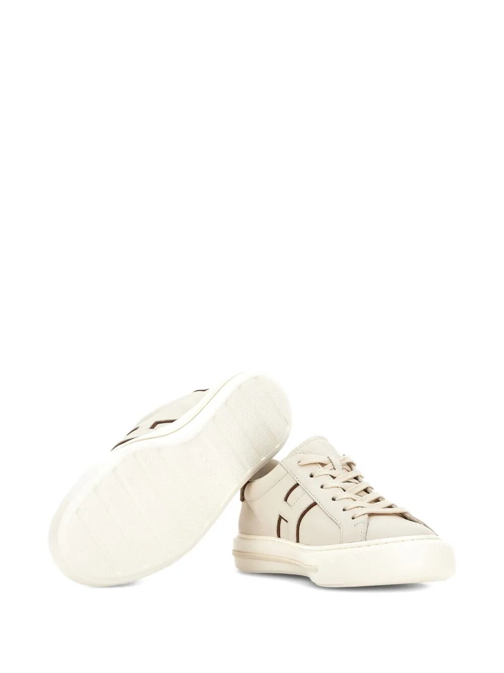H691 SMOOTH LEATHER SNEAKERS