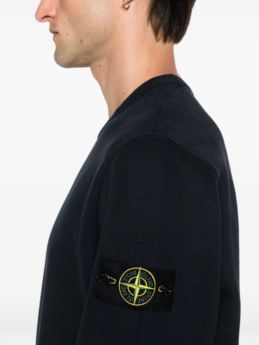 COTTON FLEECE CREW NECK SWEATSHIRT