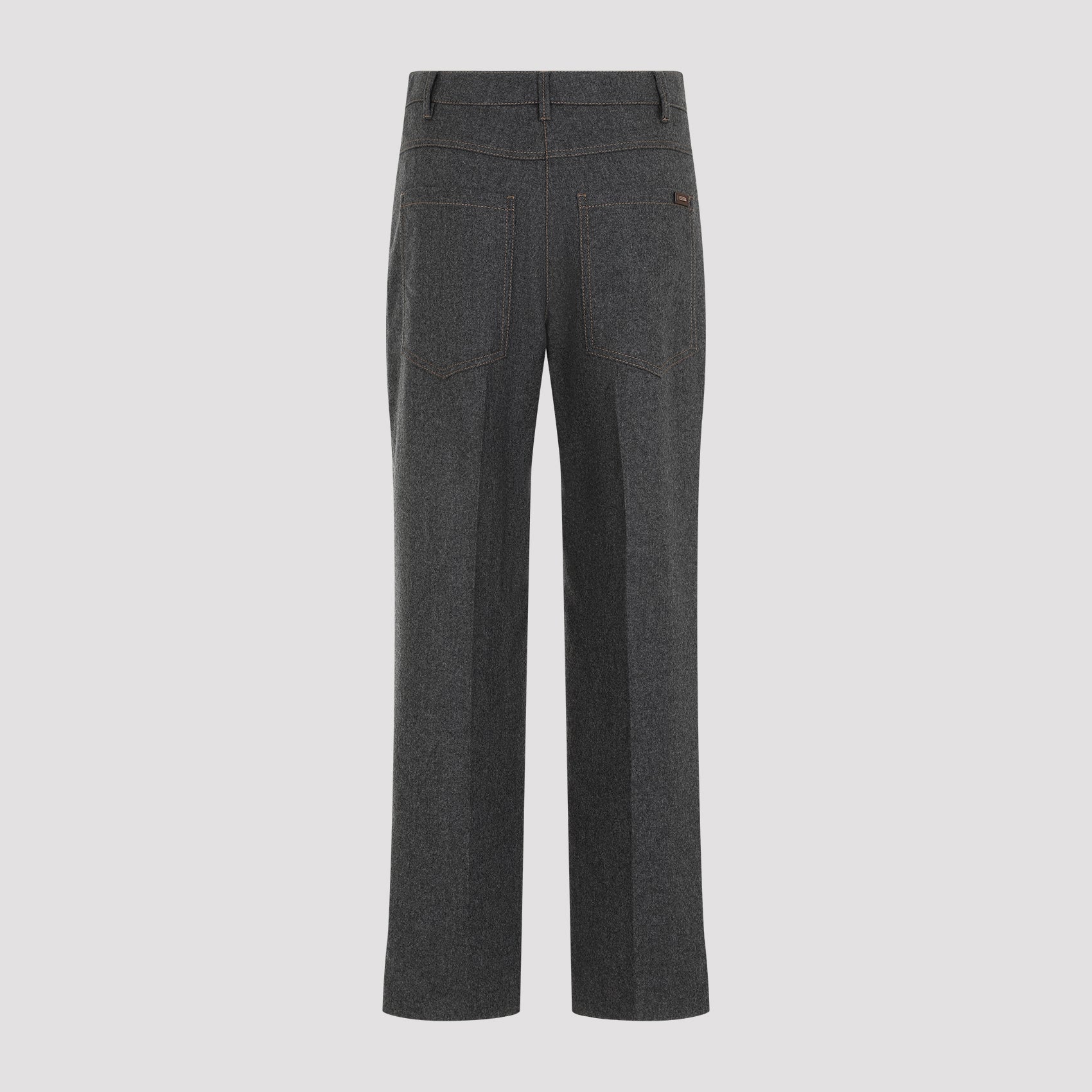 Cropped Flannel Pants
