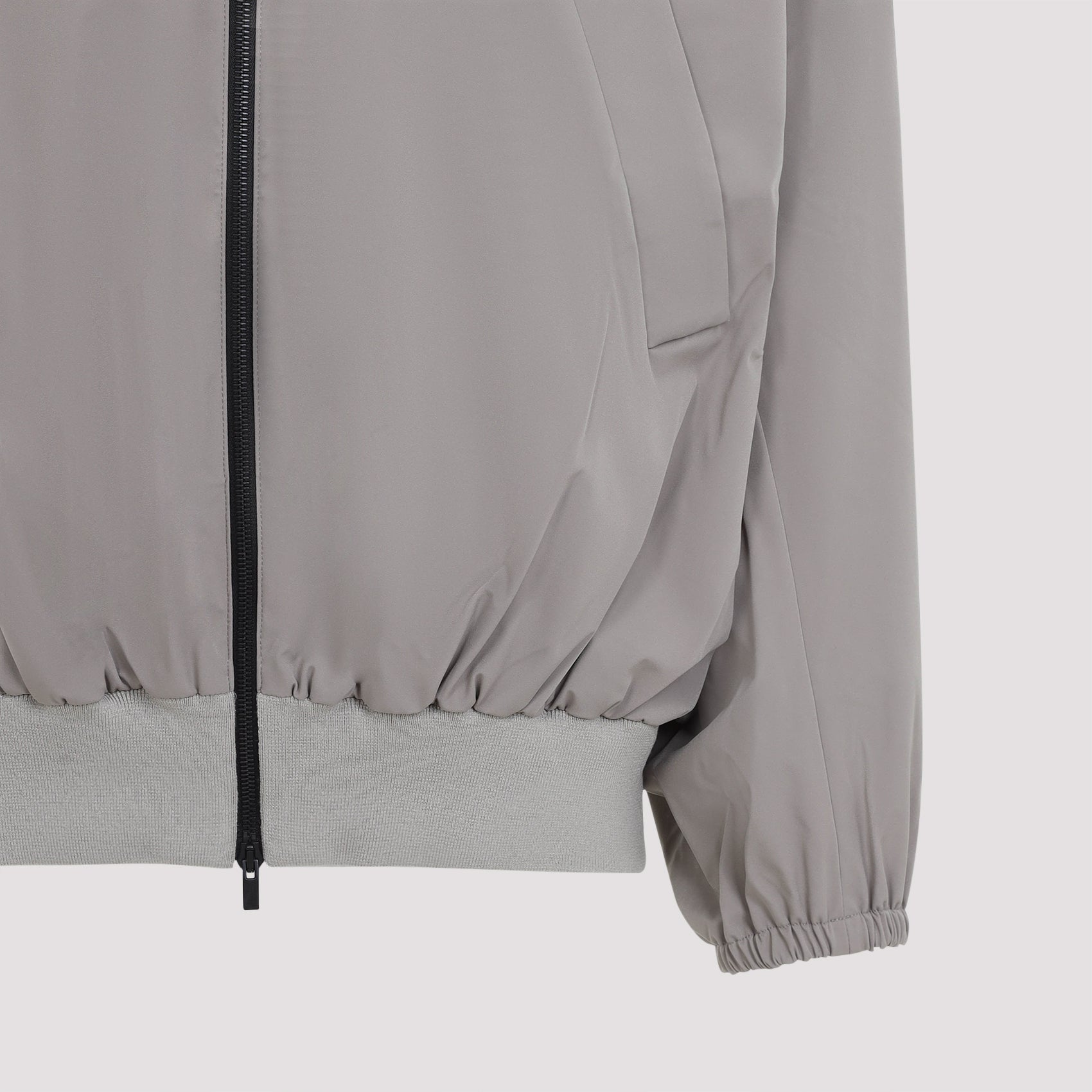 High Neck Vented Track Jacket