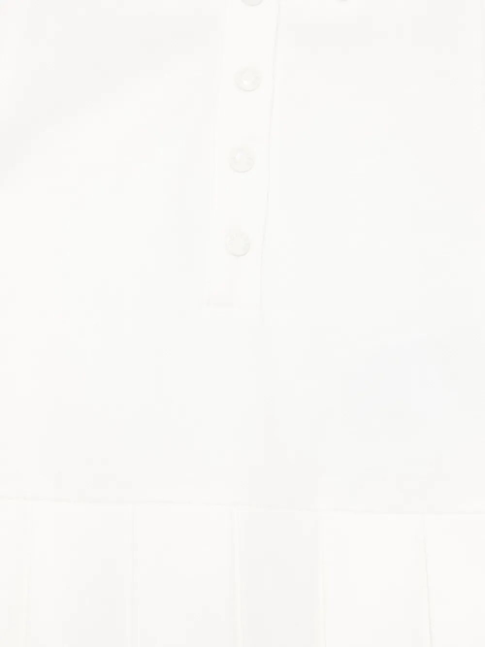 COTTON PIQUET POLO SHIRT DRESS