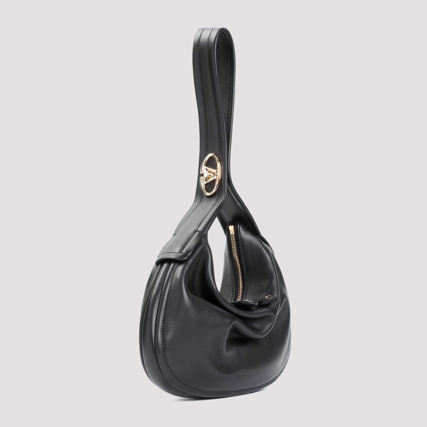 Go-Hobo Small Leather Bag