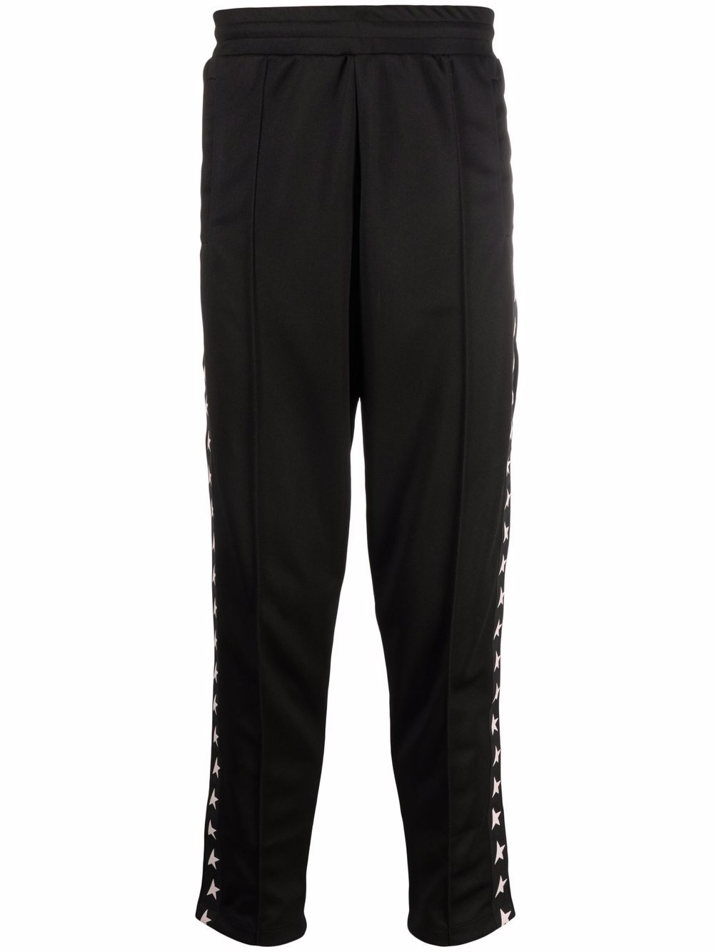 TECHNICAL JERSEY JOGGERS WITH STARS ON THE SIDES