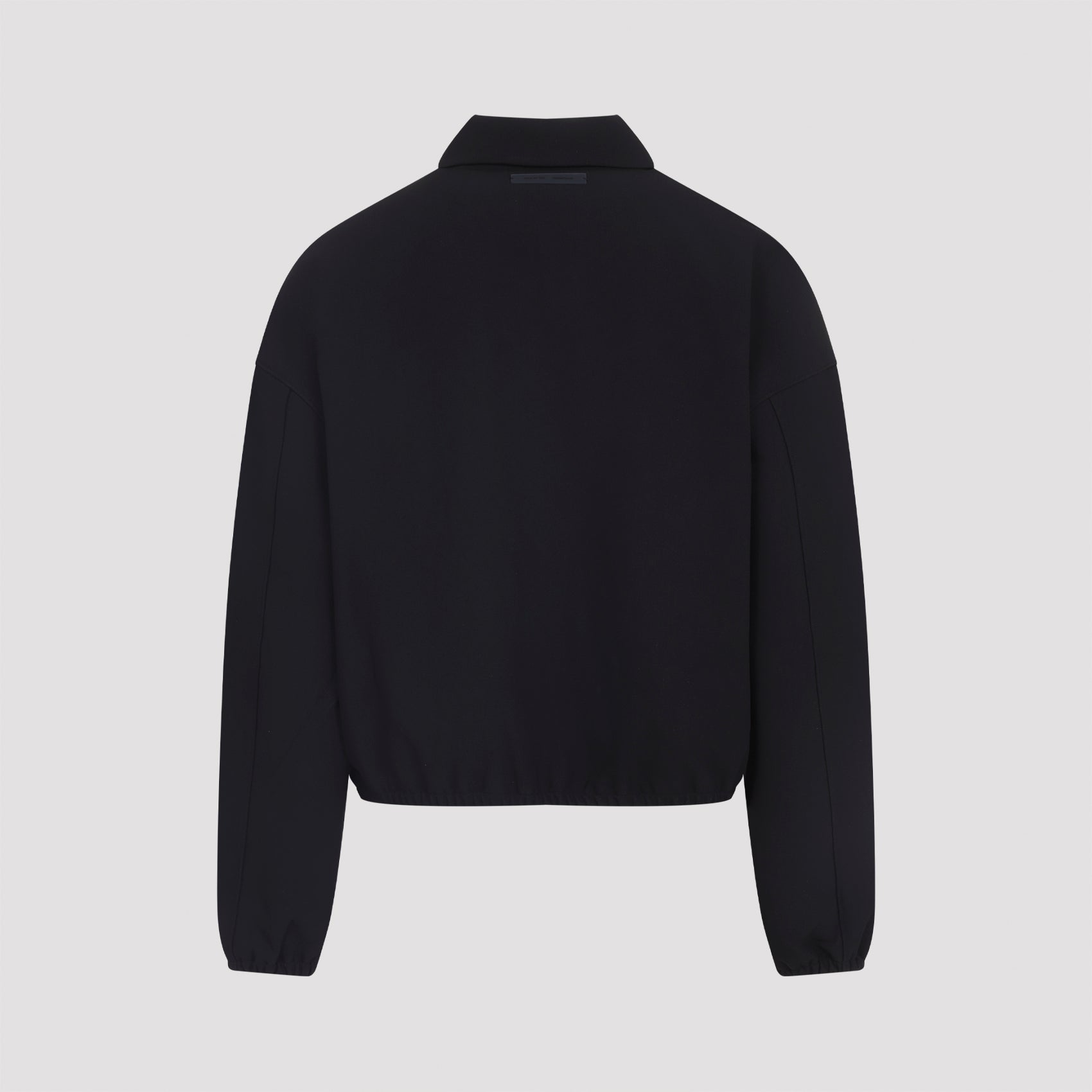 Bonded Canvas Zip-Up Jacket