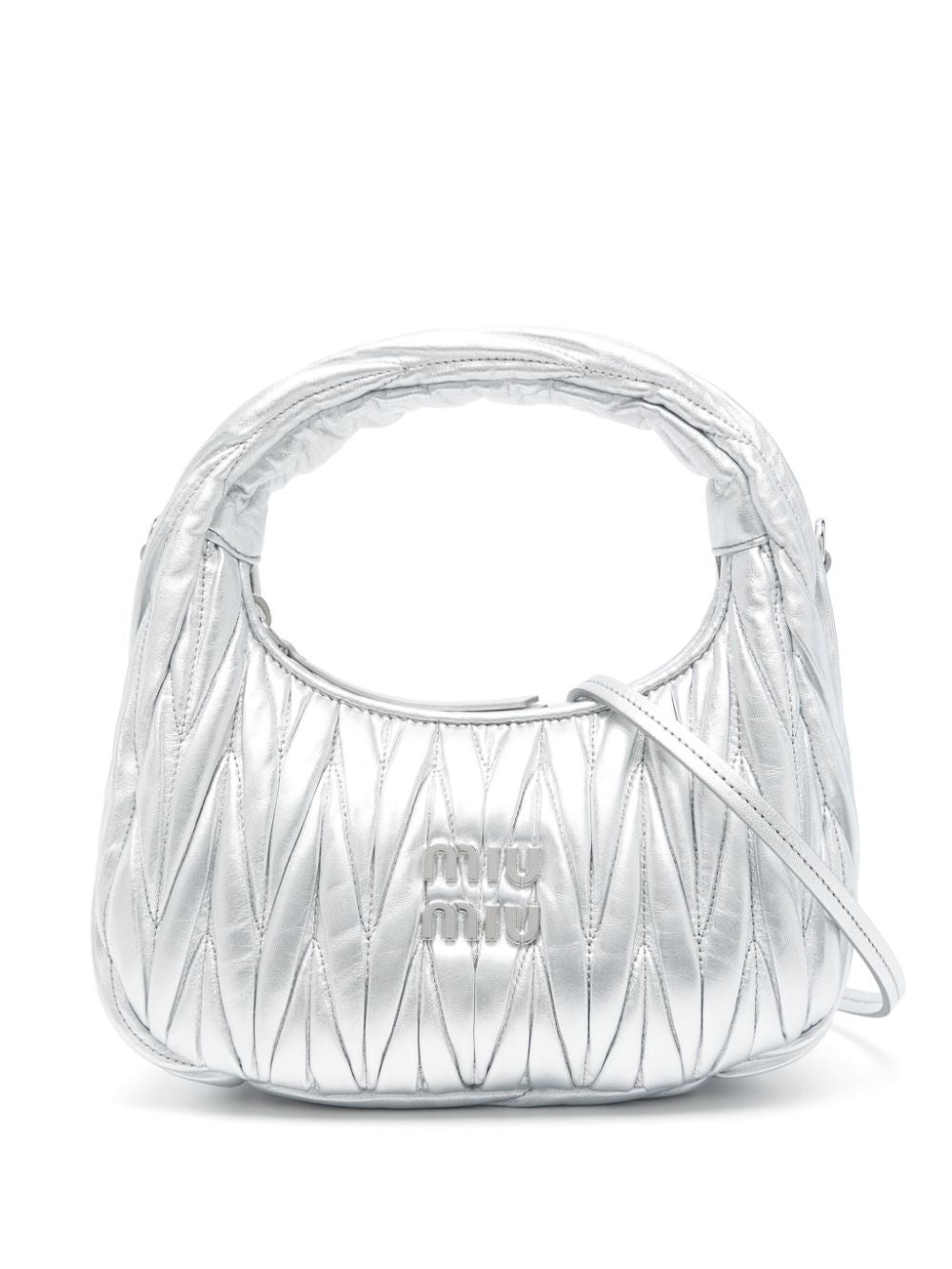WANDER MATELASSÉ NAPPA LEATHER SMALL HOBO BAG
