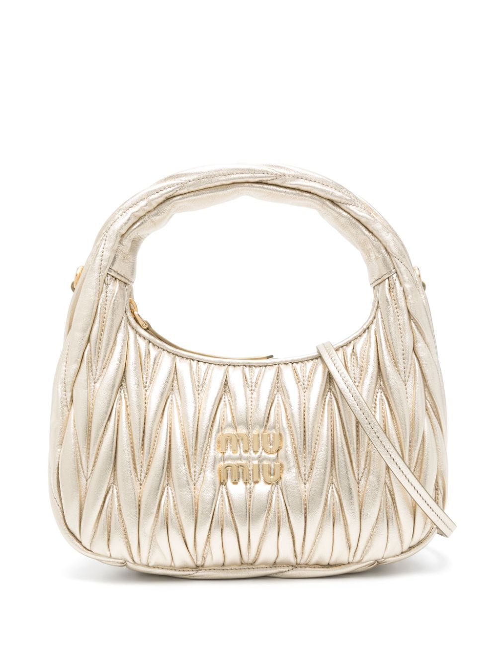 WANDER MATELASSÉ NAPPA LEATHER SMALL HOBO BAG