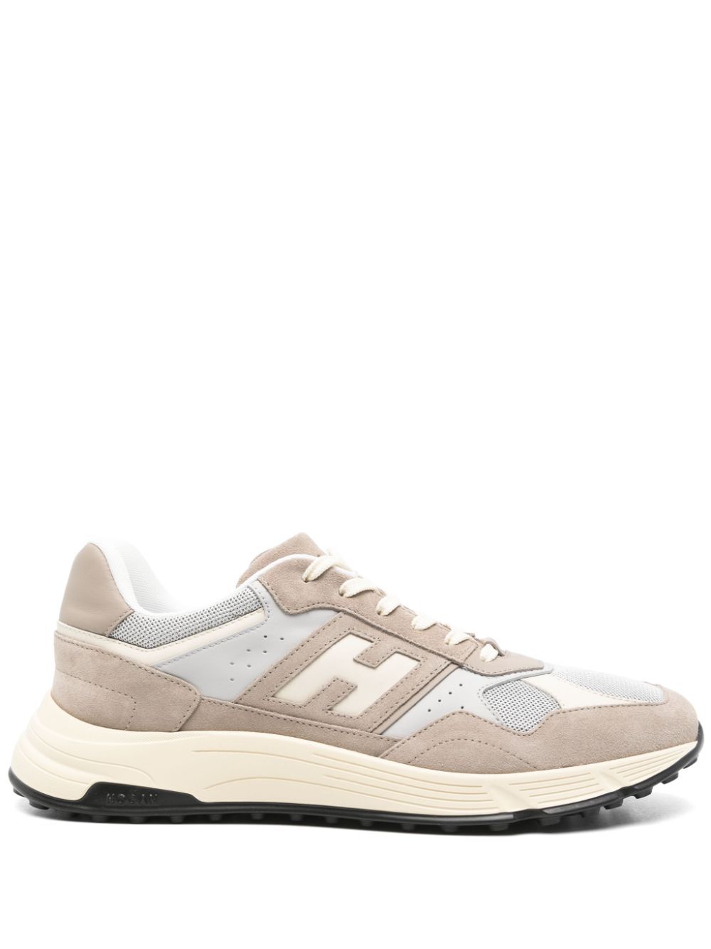 SUEDE AND SMOOTH LEATHER HYPERLIGHT SNEAKERS