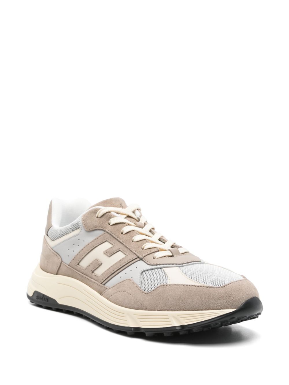 SUEDE AND SMOOTH LEATHER HYPERLIGHT SNEAKERS