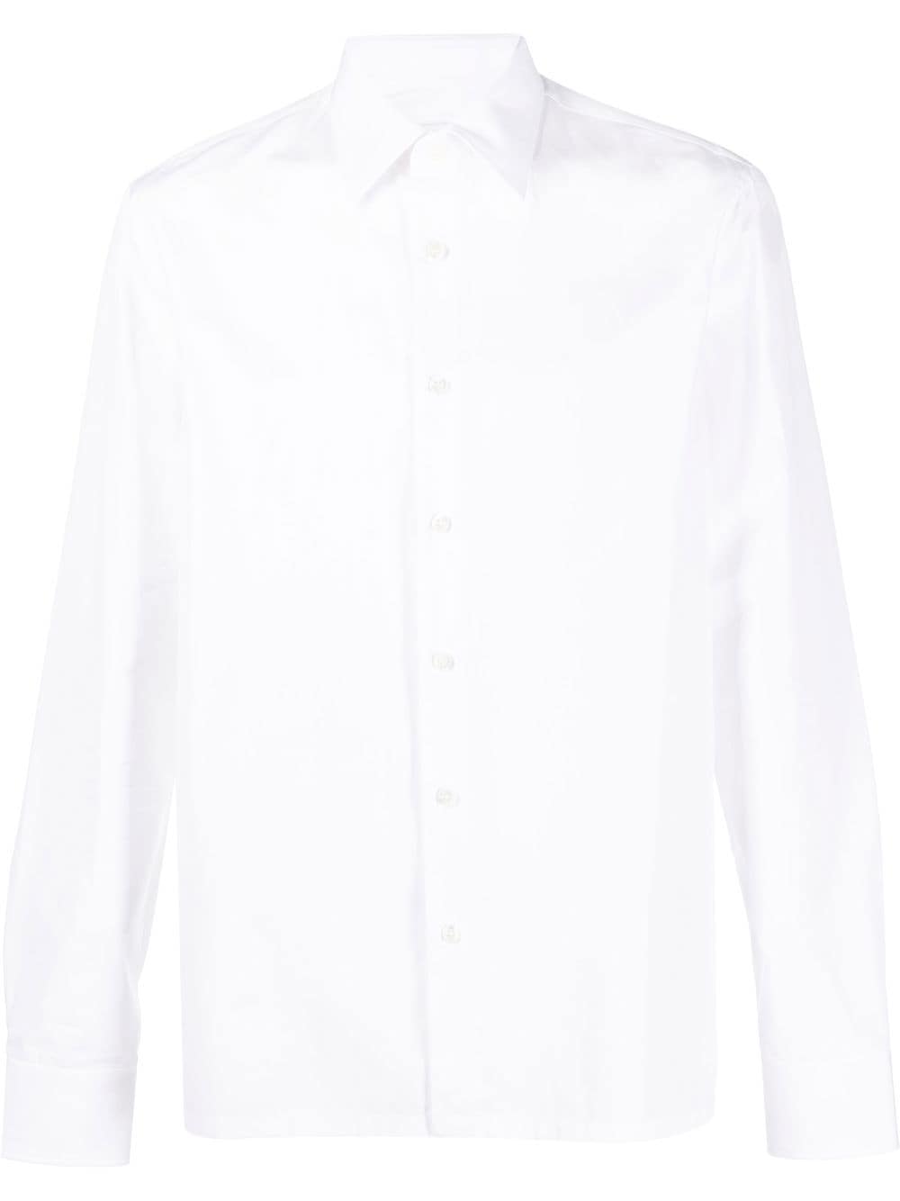 STRAIGHT-CUT COTTON SHIRT