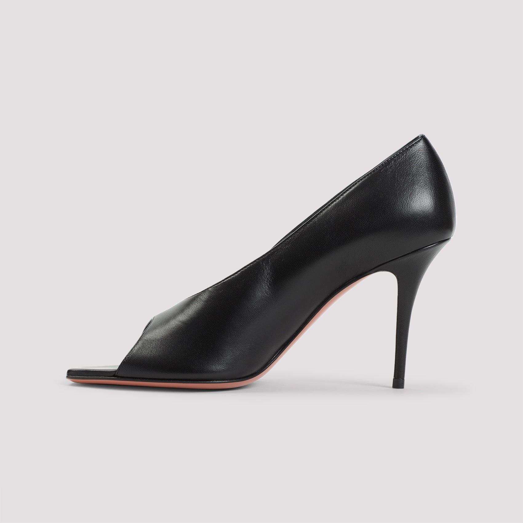Julianne 90 Peep Toe Nappa Pumps