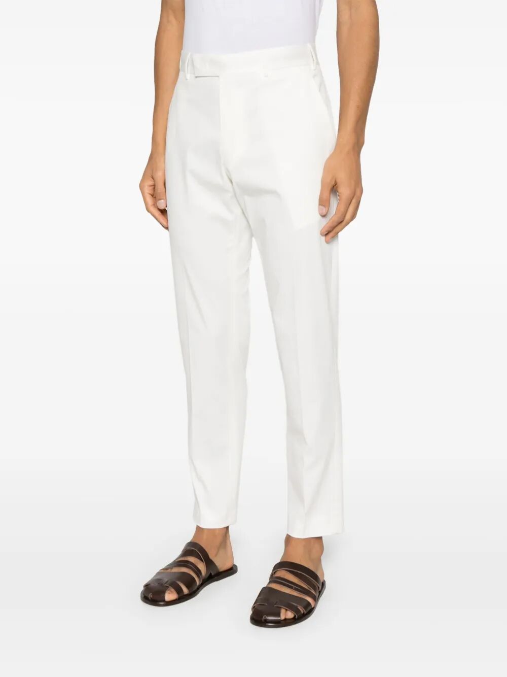 REBEL COTTON CHINO TROUSERS