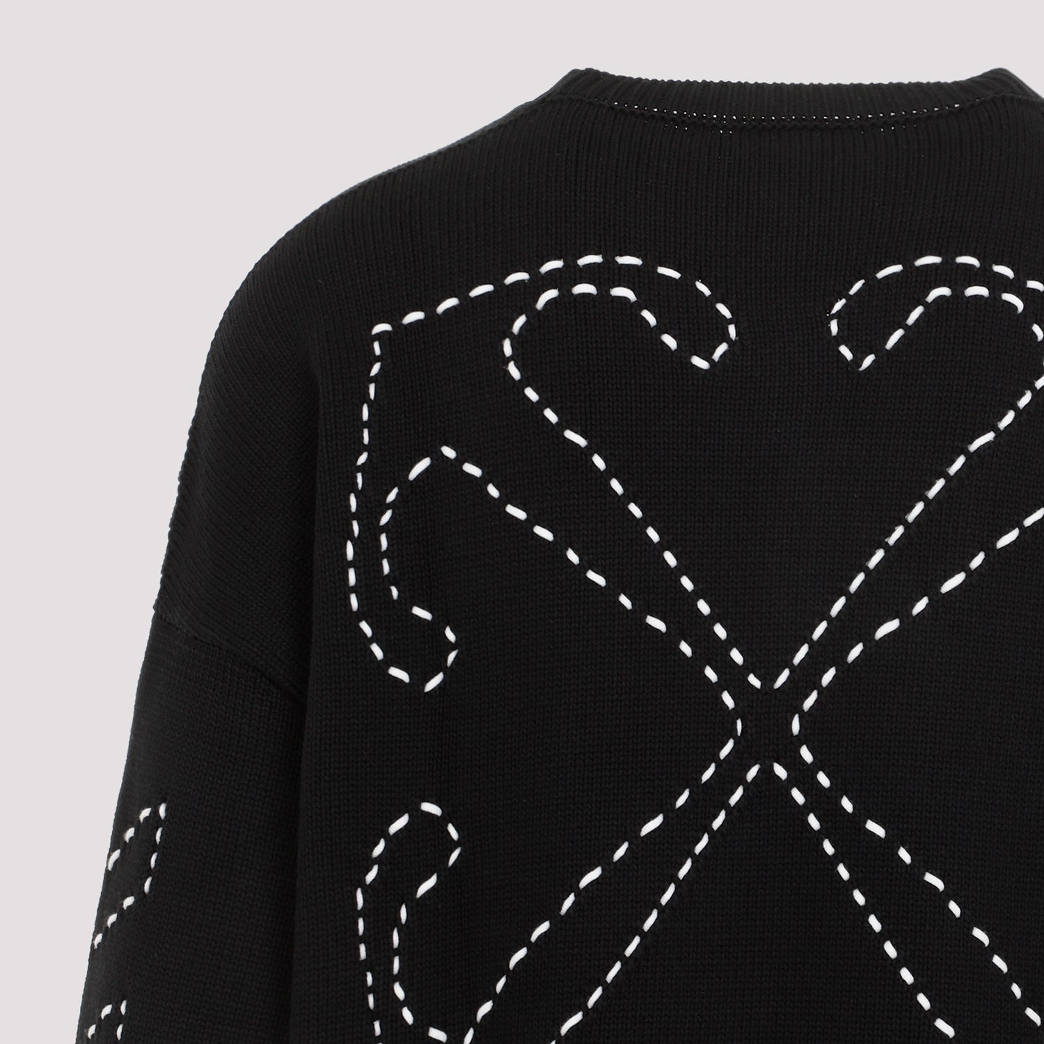 Stitch Arrow Diags Pullover