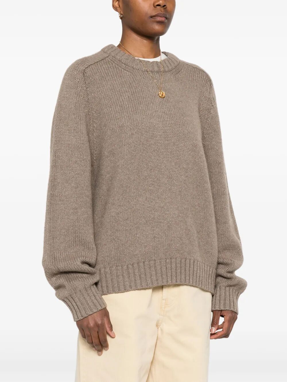MAE CASHMERE PULLOVER WITH EXTENDED SLEEVES