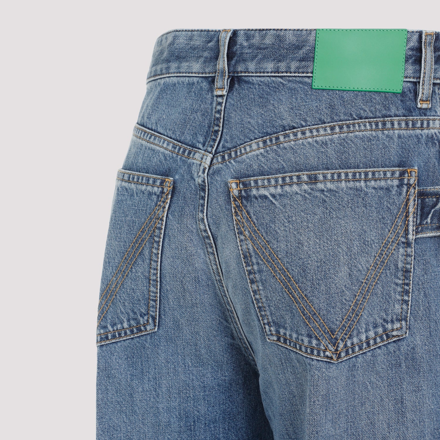 Wide Leg Denim Jeans
