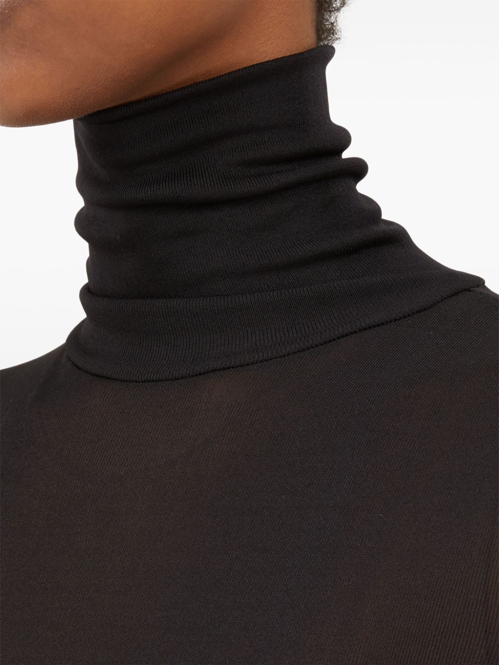 BODY COLLO ALTO SEMITRASPARENTE