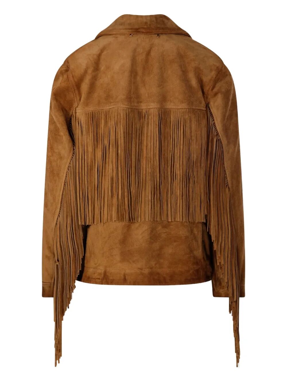 FRINGED SUEDE JACKET