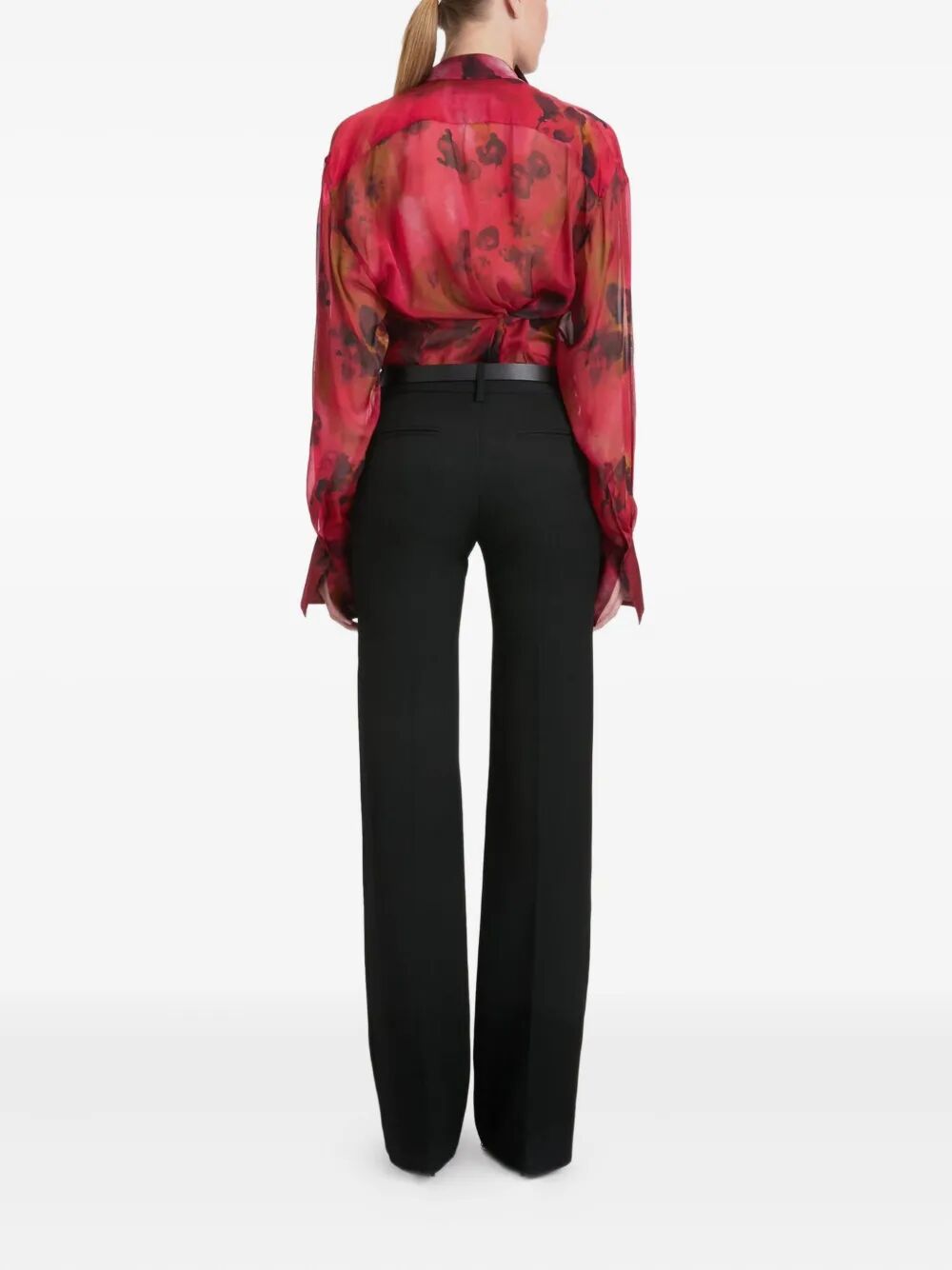 TAILORED STRAIGHT LEG TROUSERS