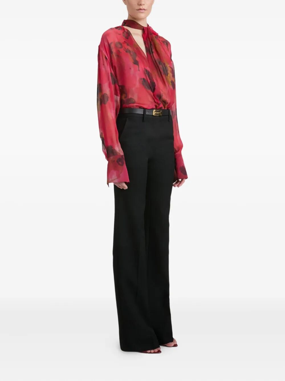 TAILORED STRAIGHT LEG TROUSERS