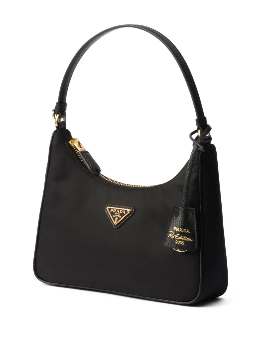 RE-EDITION 2005 RE-NYLON AND SAFFIANO MINI BAG