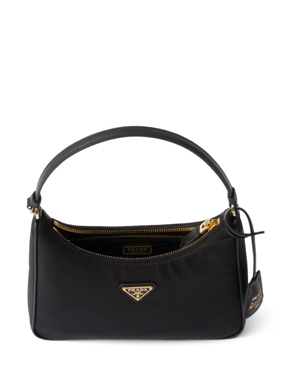RE-EDITION 2005 RE-NYLON AND SAFFIANO MINI BAG