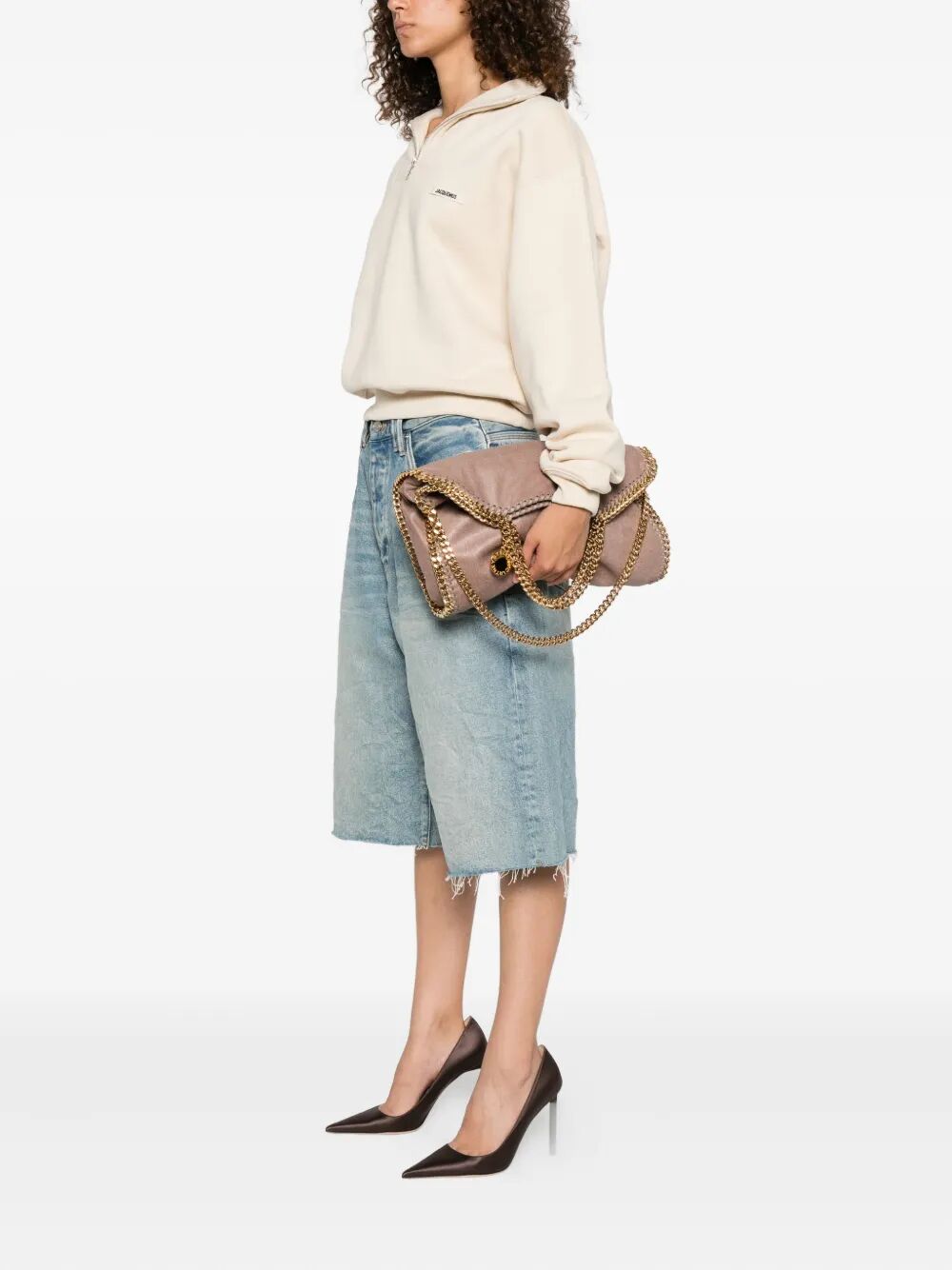 FALABELLA FOLD-OVER TOTE BAG
