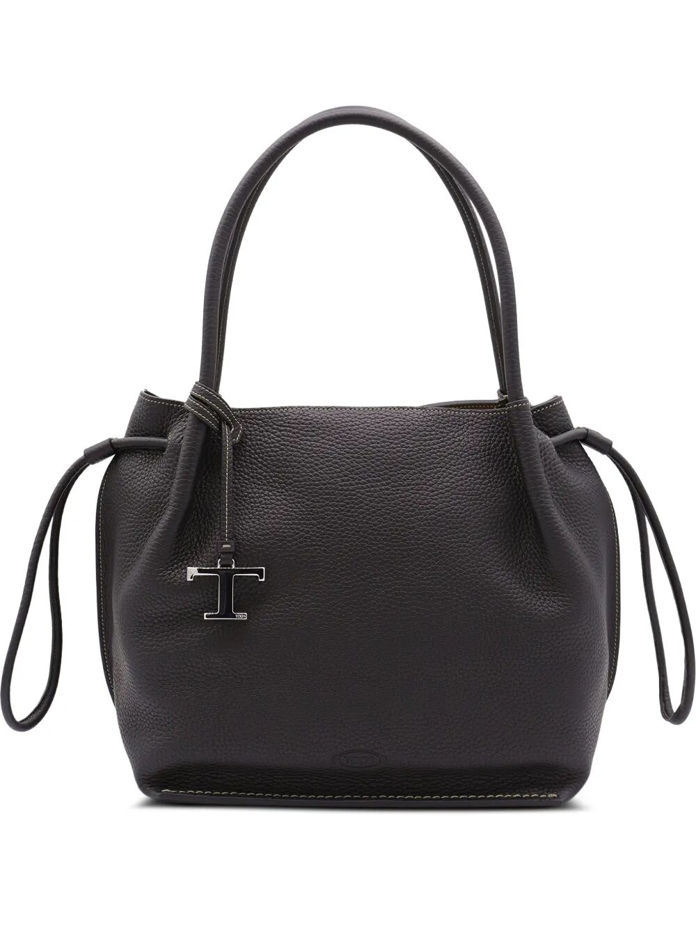 LEATHER MEDIUM BUCKET BAG