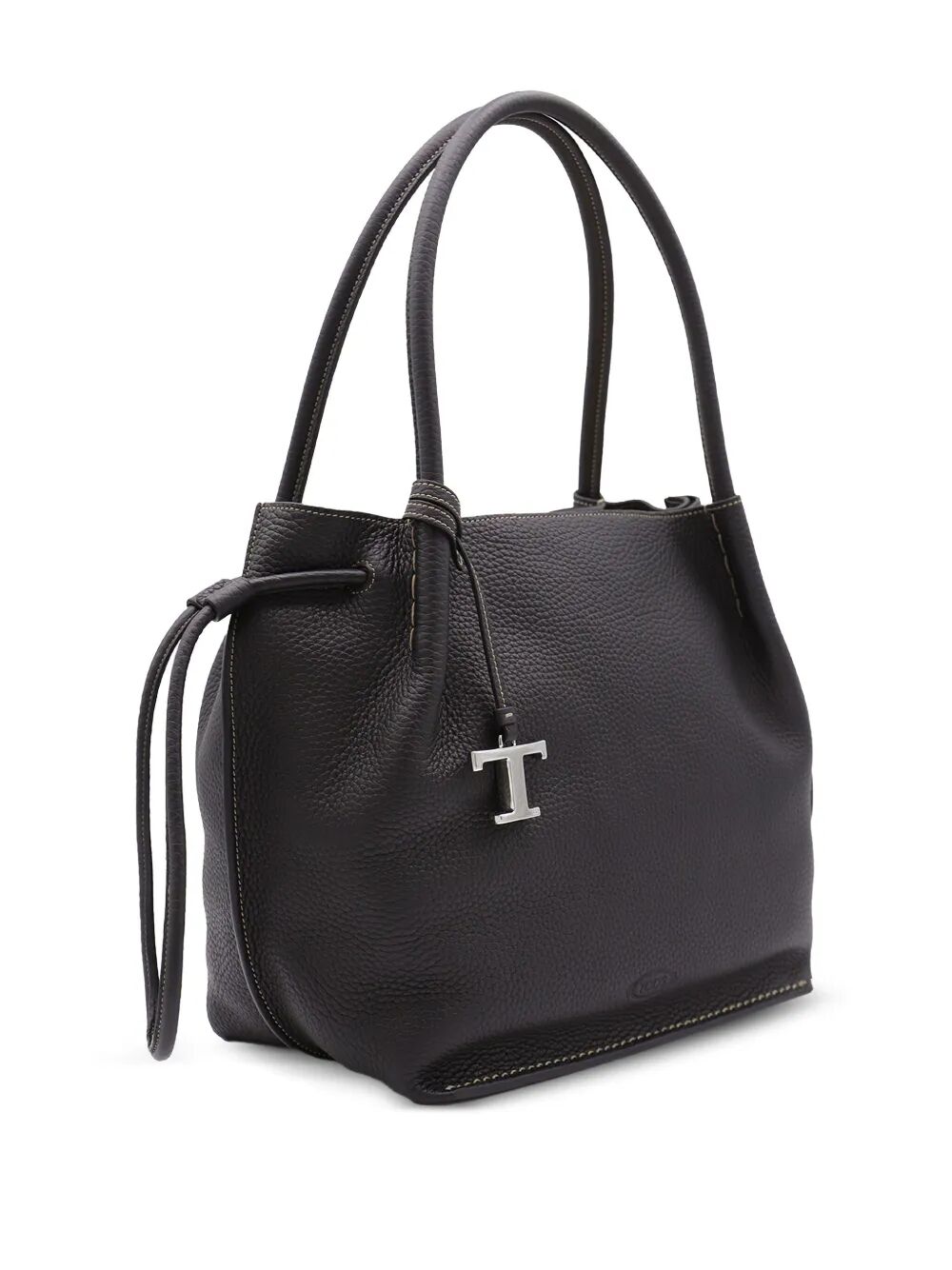 LEATHER MEDIUM BUCKET BAG