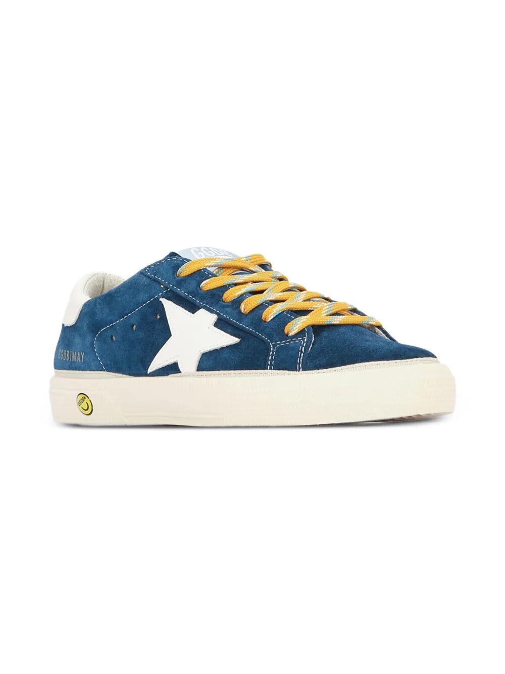 MAY SUEDE SNEAKERS WITH WHITE LEATHER STAR AND HEEL TAB
