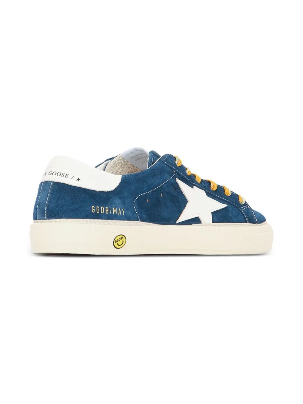 MAY SUEDE SNEAKERS WITH WHITE LEATHER STAR AND HEEL TAB