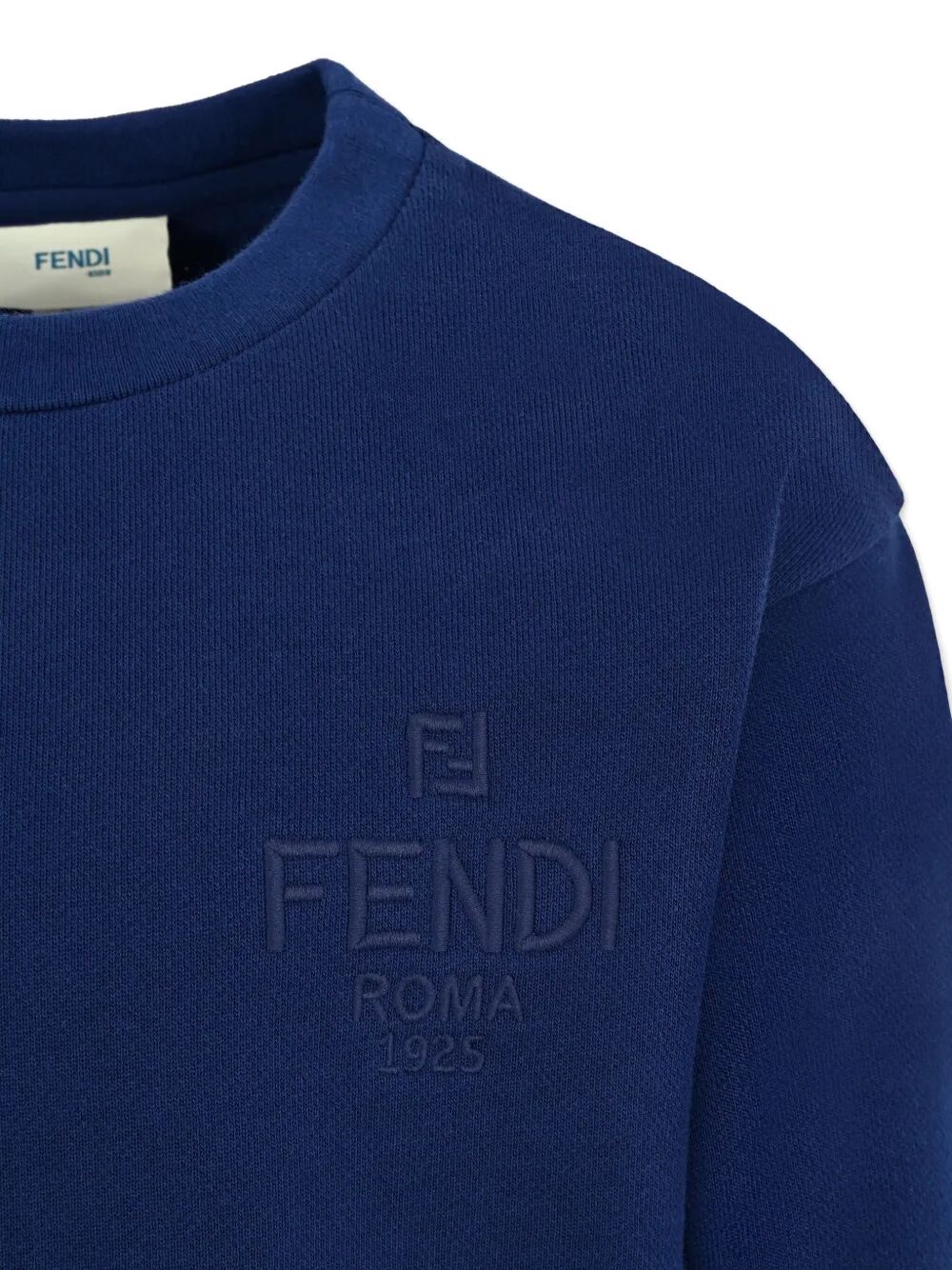 LOGO-EMBROIDERED COTTON SWEATSHIRT
