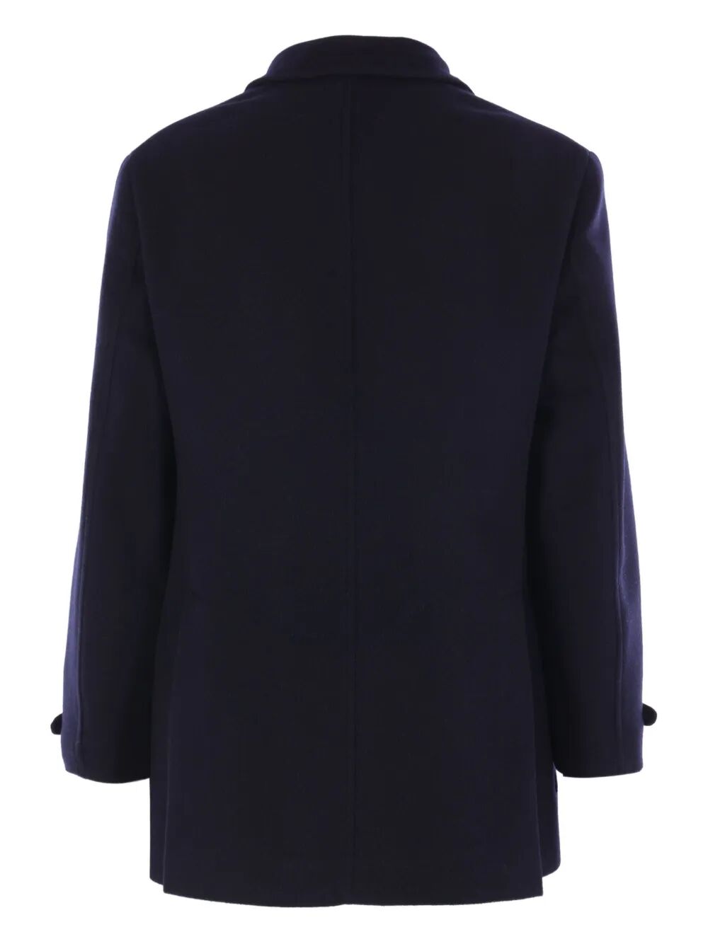 DOUBLE-BREASTED WOOL COAT