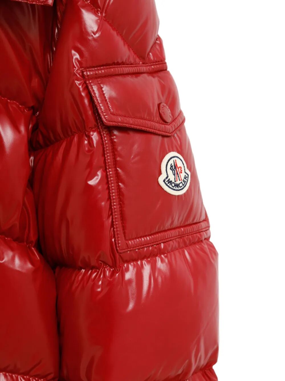 MAIRE HOODED SHORT DOWN JACKET