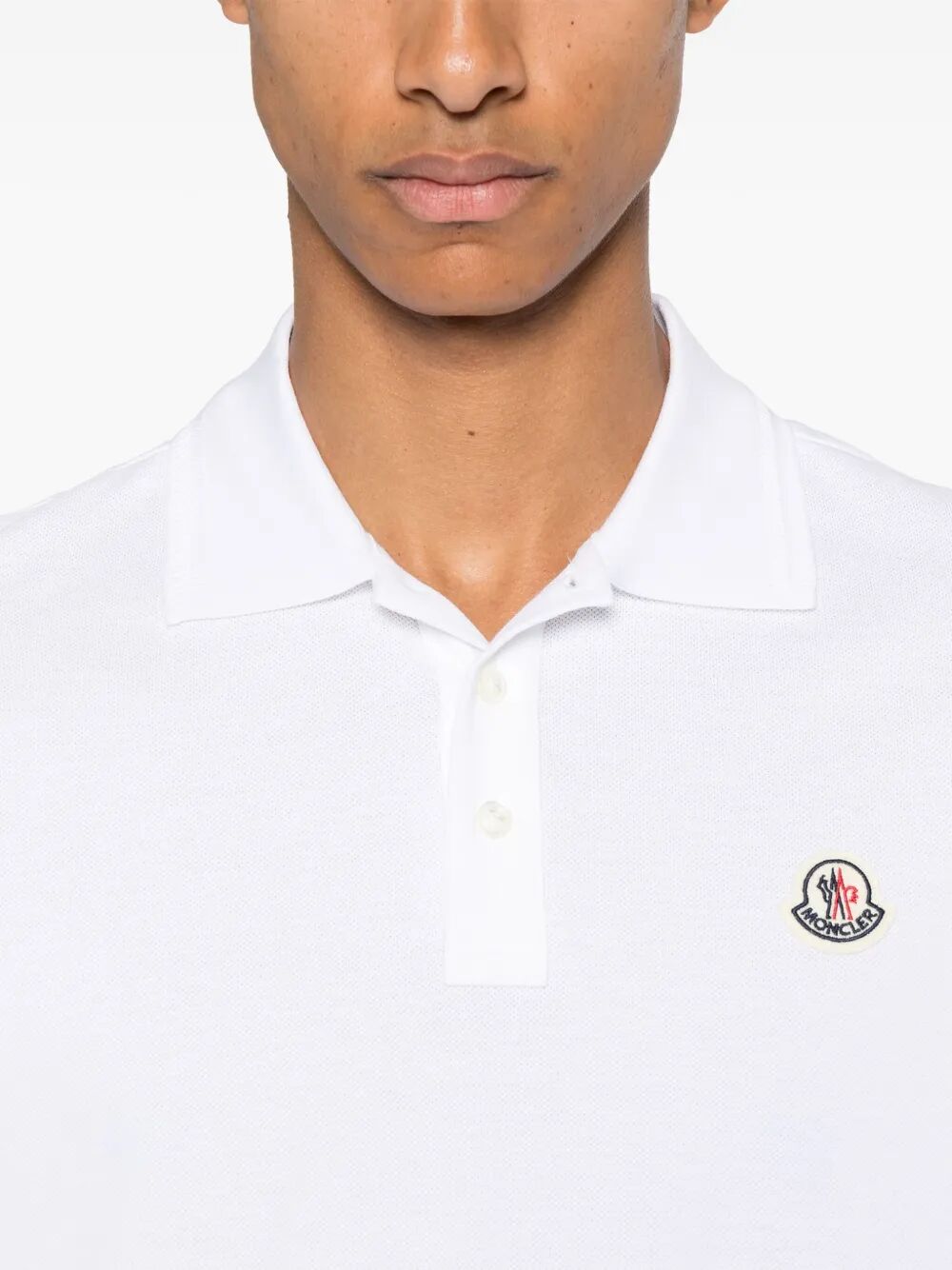 LOGO PATCH COTTON PIQUÉ POLO SHIRT