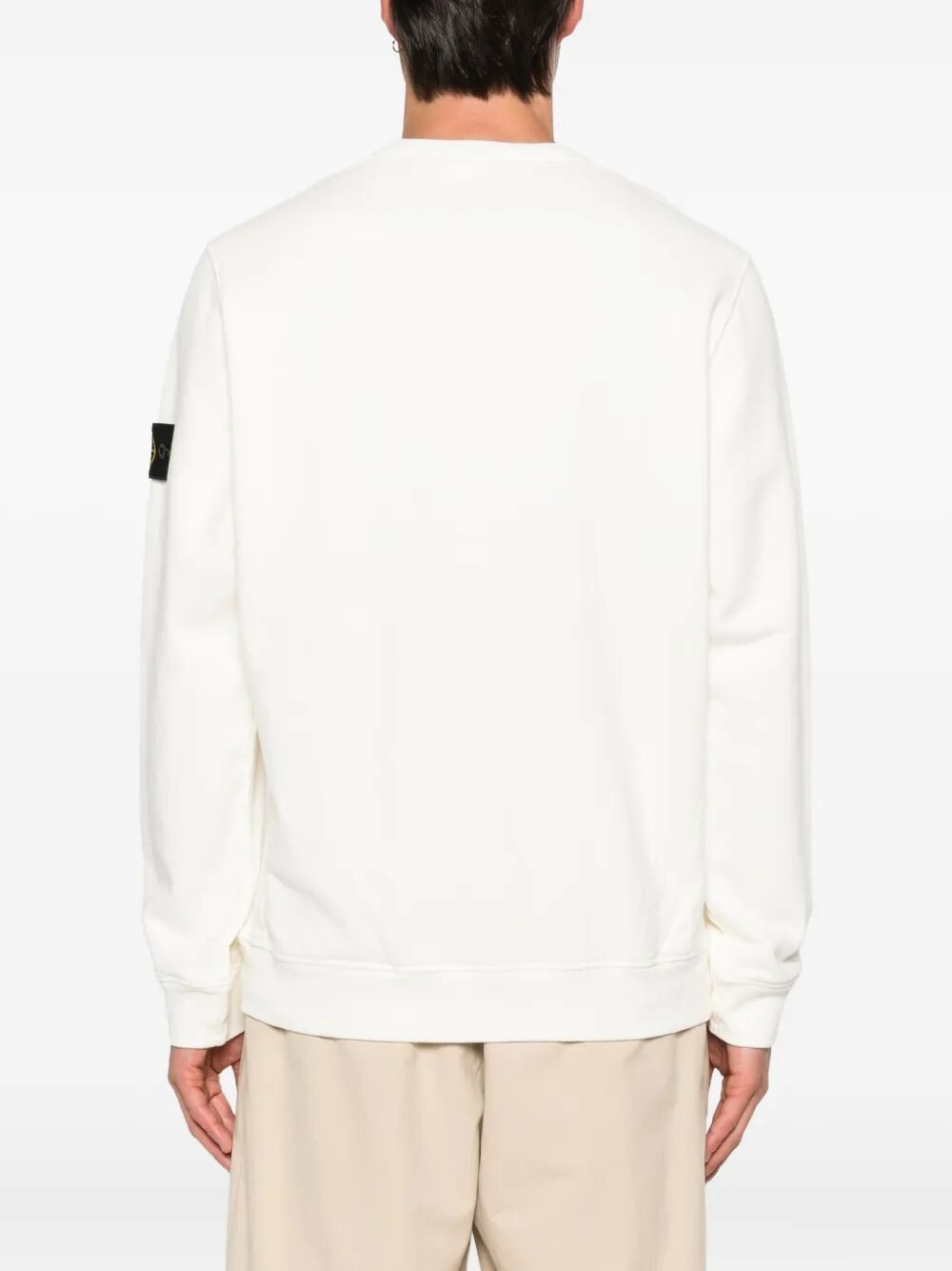 COTTON FLEECE CREW NECK SWEATSHIRT