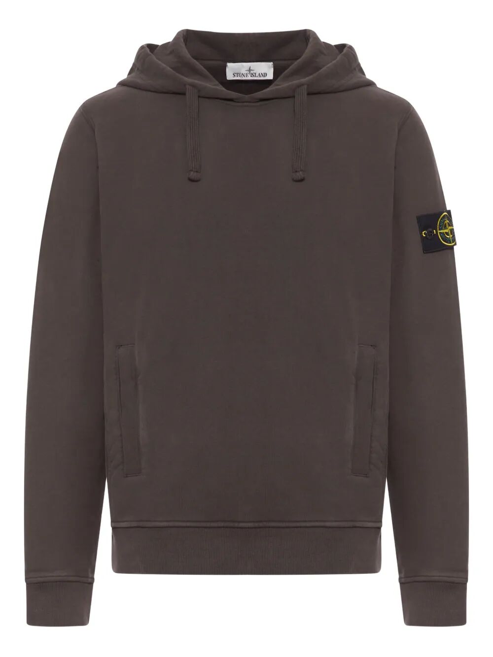 BRUSHED ORGANIC COTTON FLEECE HOODIE
