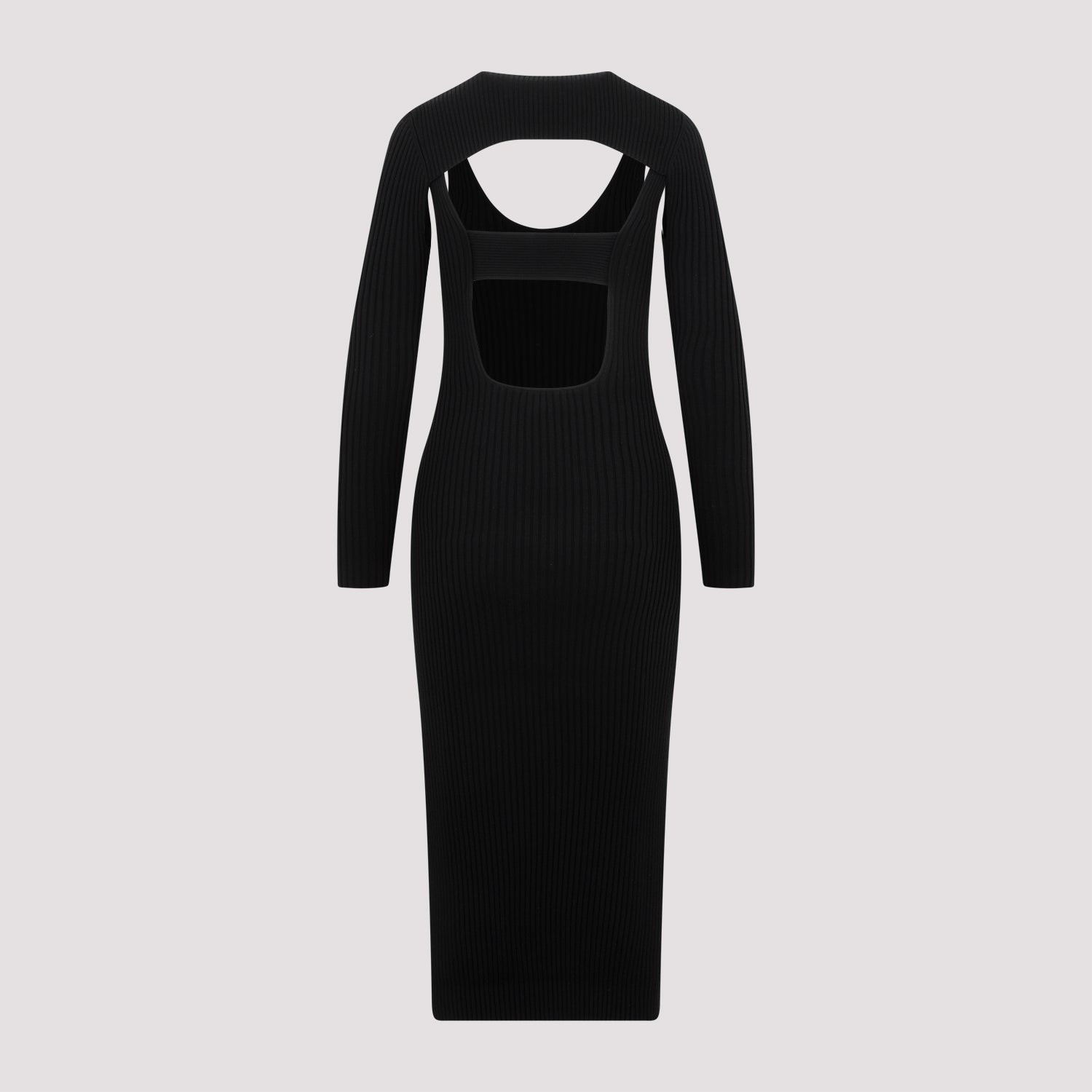Contoured Ribs Dress