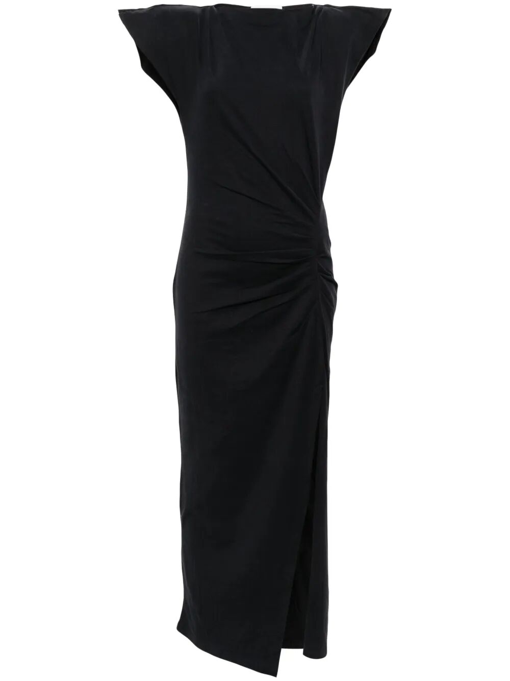 NADELA COTTON JERSEY LONG DRESS
