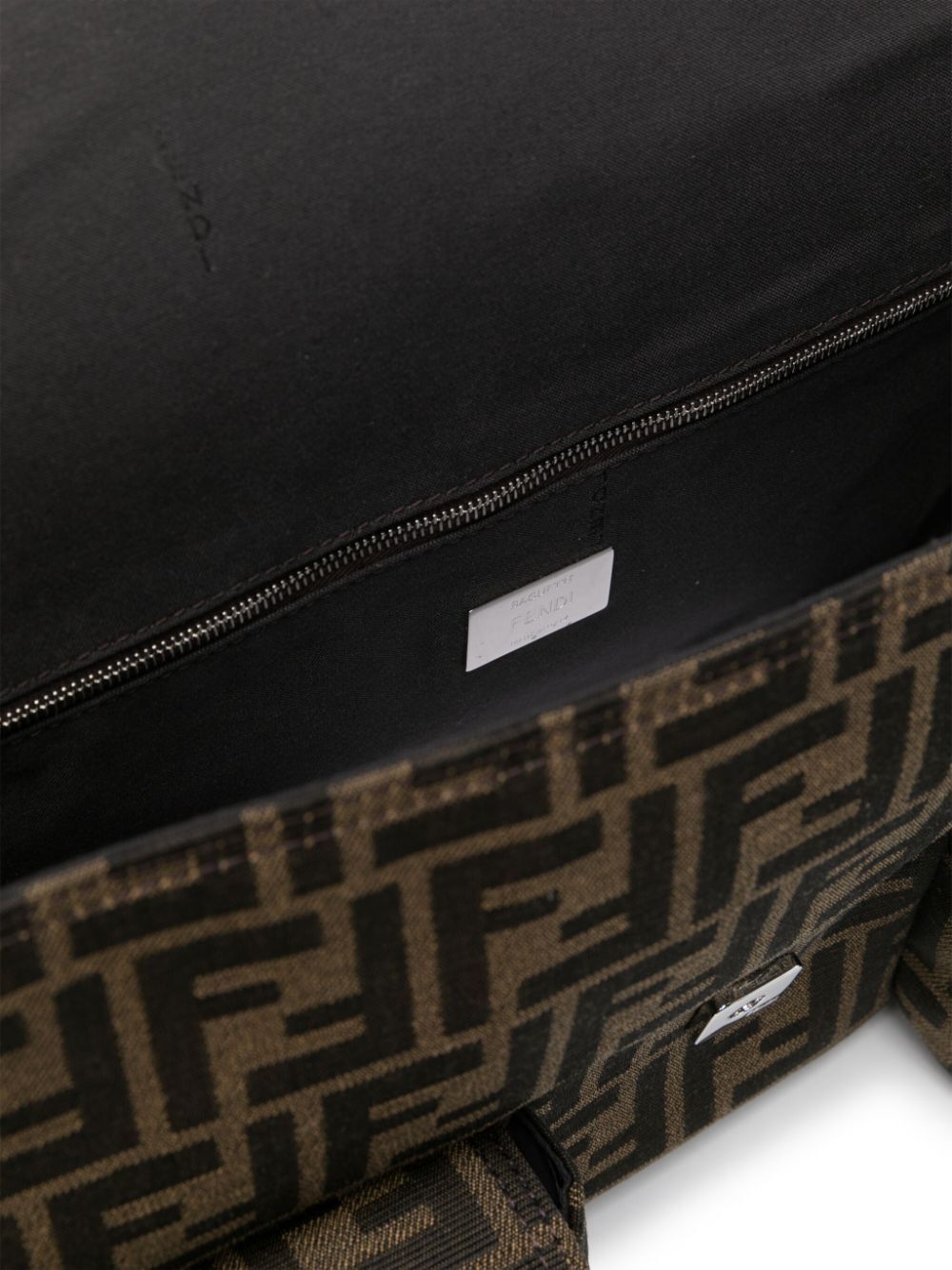 MULTIPOCKET FF MAXI BAGUETTE BAG