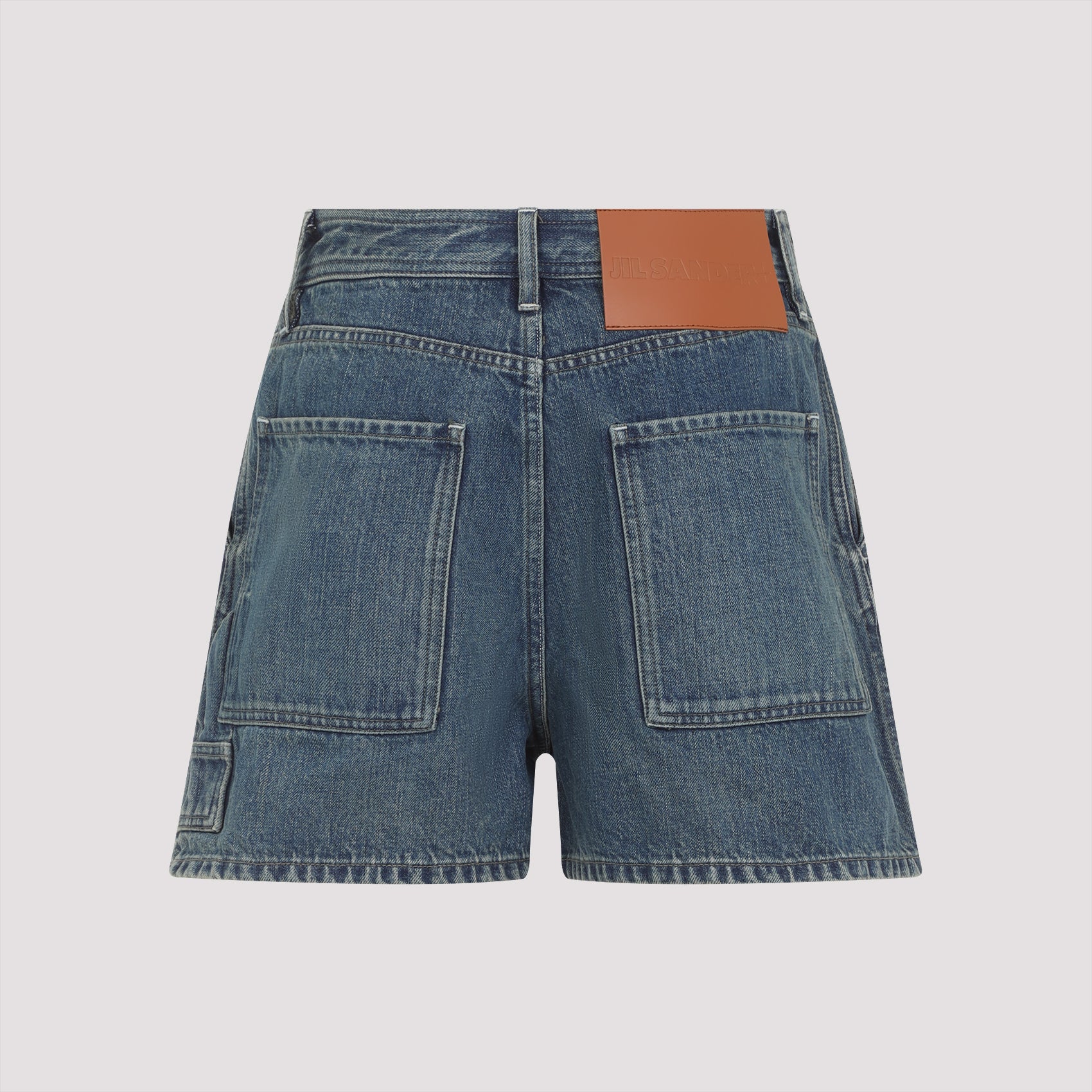 Jil Sander+ Blue Cotton Shorts