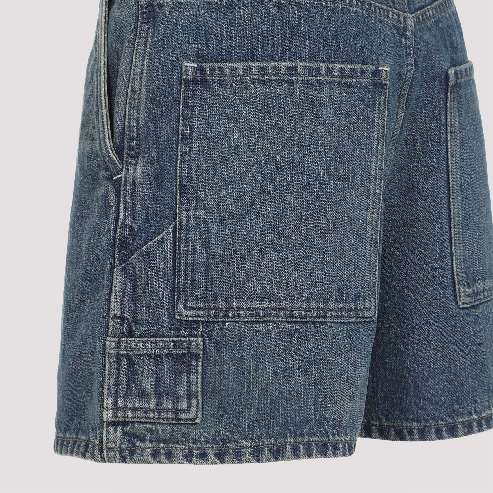 Jil Sander+ Blue Cotton Shorts
