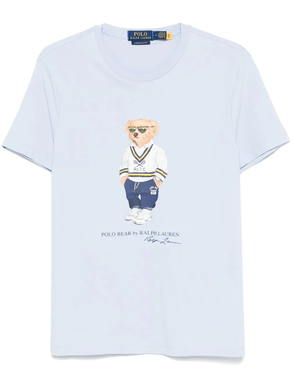 CUSTOM SLIM FIT POLO BEAR JERSEY T-SHIRT