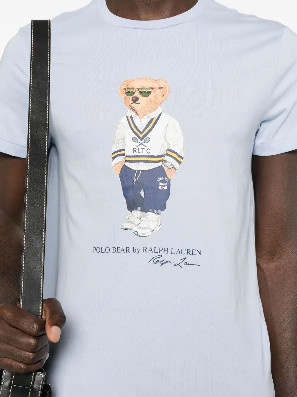 CUSTOM SLIM FIT POLO BEAR JERSEY T-SHIRT