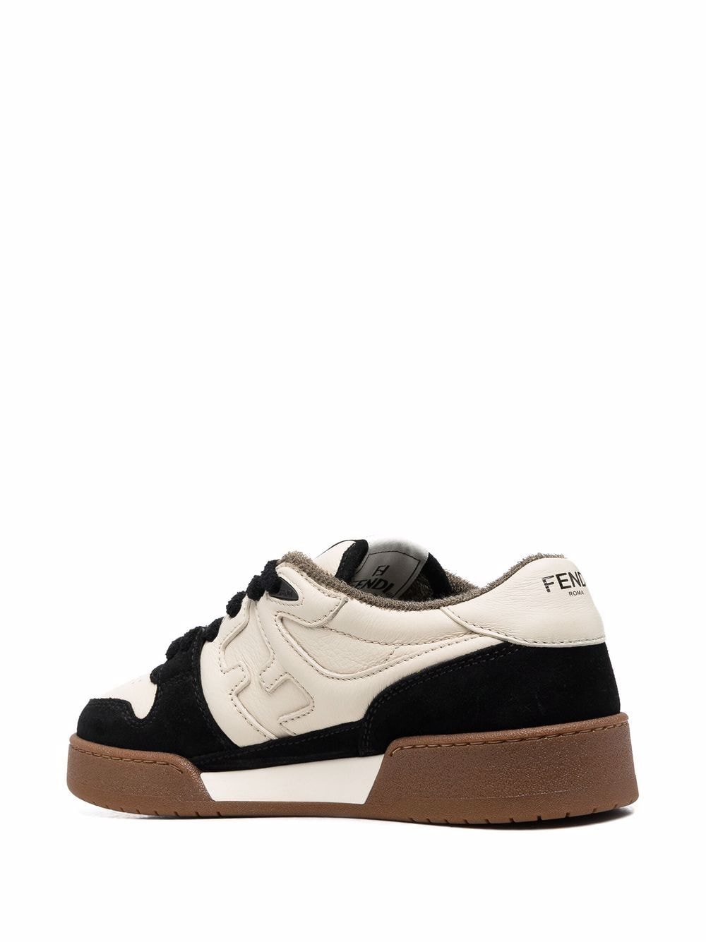 MATCH SUEDE AND LEATHER SNEAKERS