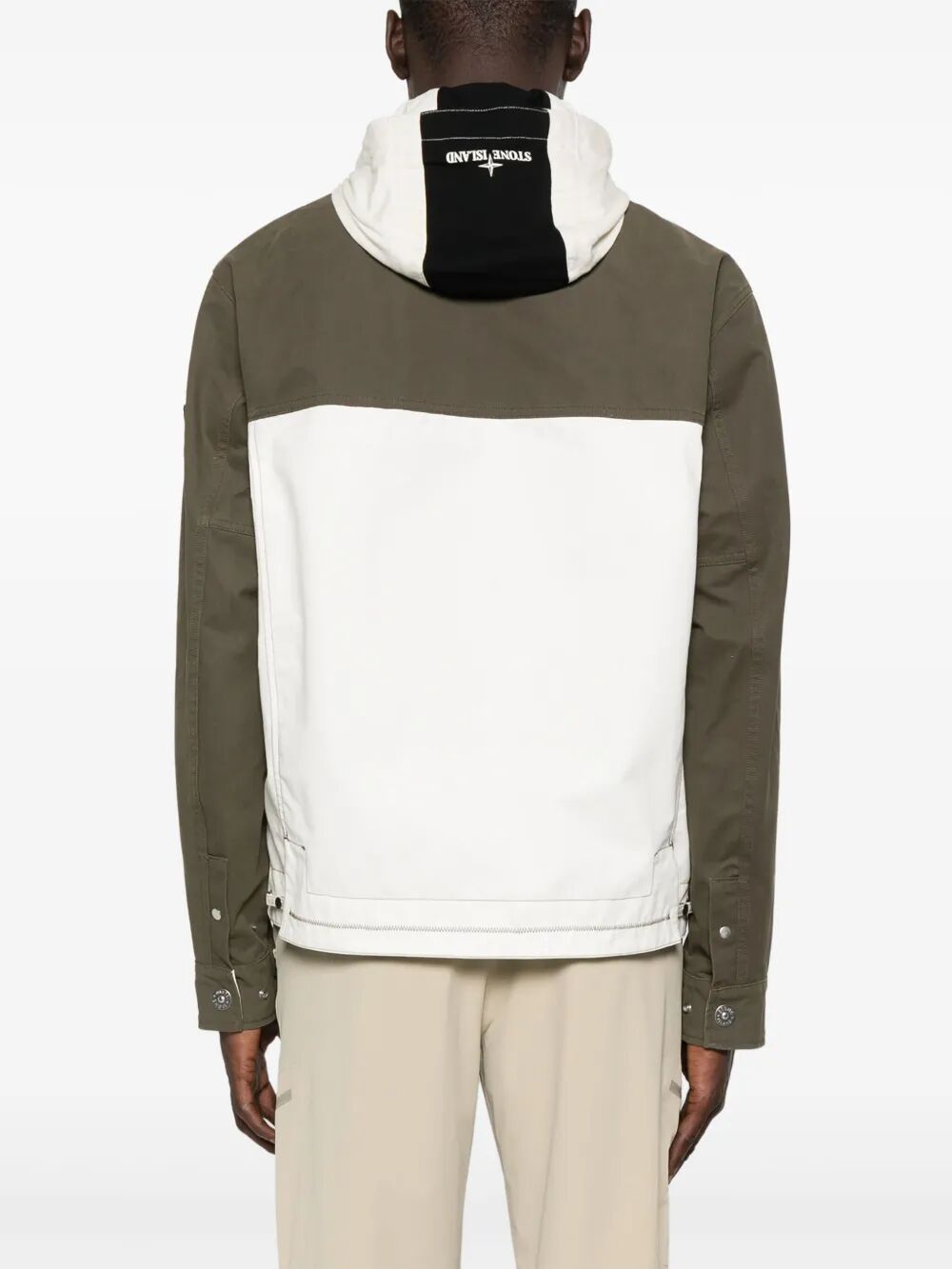 HOODED COTTON JACKET