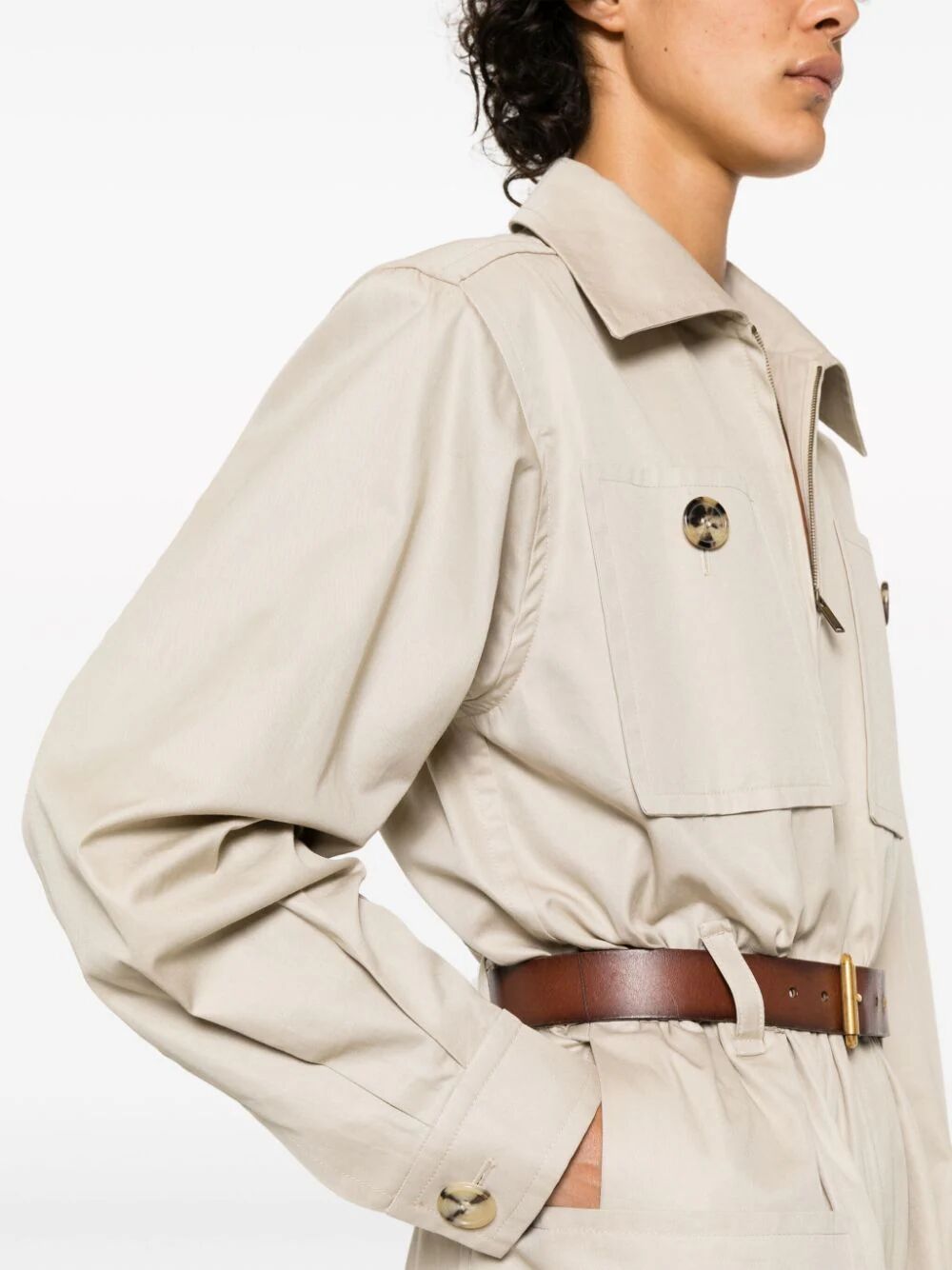 TUTA IN TWILL DI COTONE