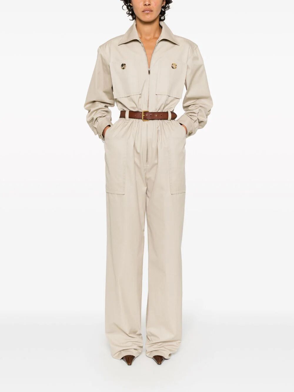 TUTA IN TWILL DI COTONE