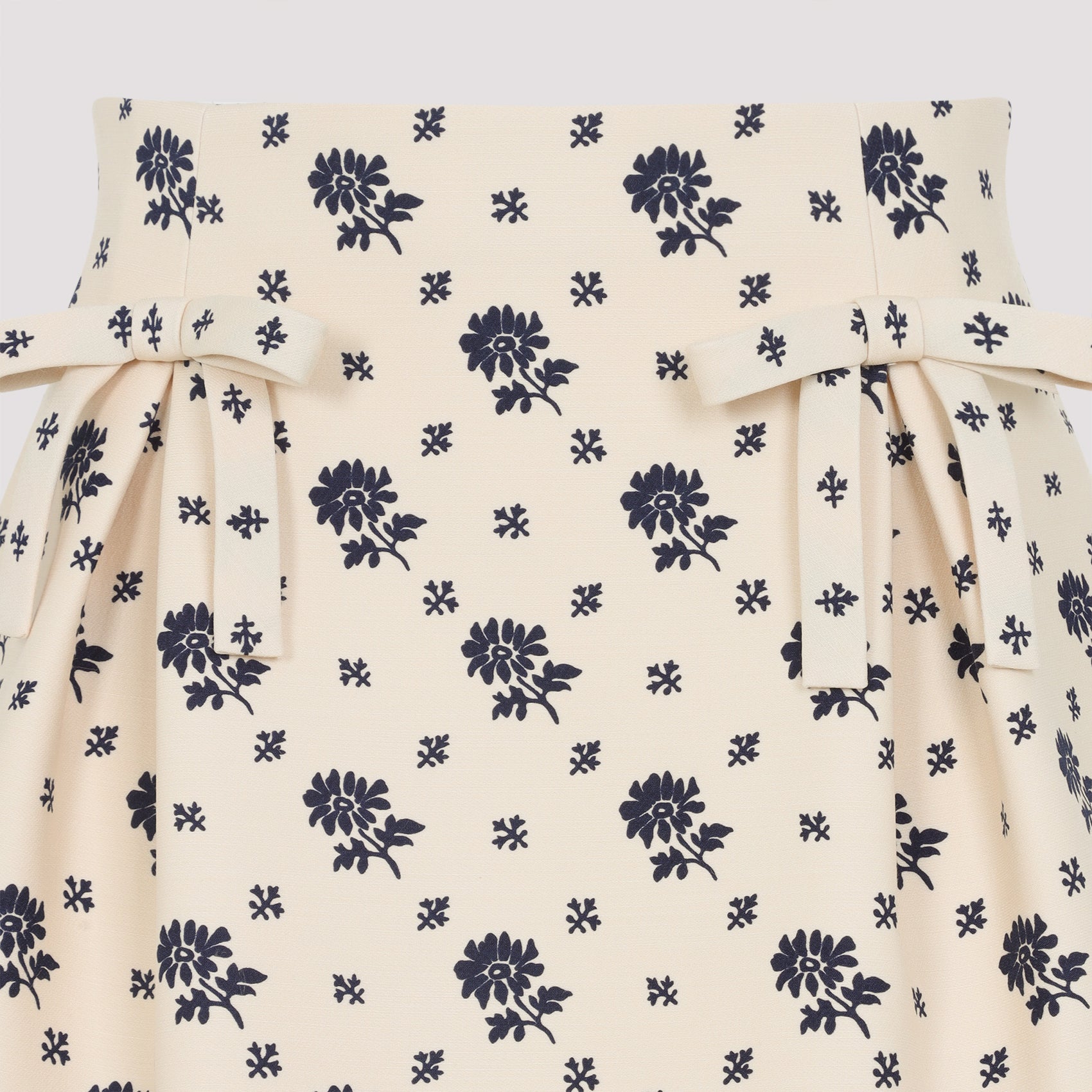 Virgin Wool Mini Skirt